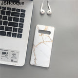 For Samsung S10 Cover Fashion Marble  Samsung
