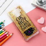 Glitter Liquid Silicone Cases For Samsung