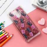 Glitter Liquid Silicone Cases For Samsung