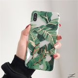 Gold Bronzing Rose Flower Clear Case for iphone