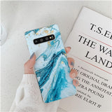 For Samsung S10 Cover Fashion Marble  Samsung