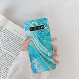 For Samsung S10 Cover Fashion Marble  Samsung