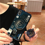 Silicone TPU Camera Pattern Case For Samsung