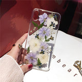 Qianliyao Real Pressed Dried Flowers iPhone