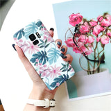 DCHZIUAN Plants Leaf Case For Samsung