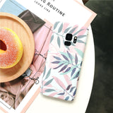 DCHZIUAN Plants Leaf Case For Samsung