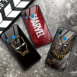 Black Panther iron Man Tempered Huawei