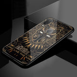 Black Panther iron Man Tempered Huawei