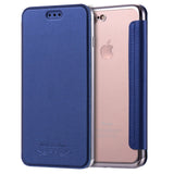 Luxury Wallet Flip Book PU Leather  iPhone