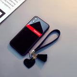 Luxury Tempered Glass Case For iPhone