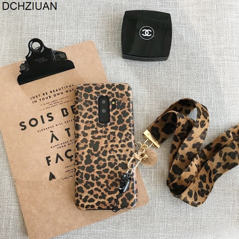 DCHZIUAN Fashion Leopard Samsung