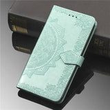 Flip Wallet Leather Case For iPhone