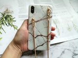 Cute simple wave point silicone iphone