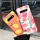 YHBBCASES Retro Oil Painting Phone Cover For Samsung