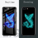 Note10 Luminous Glass Case For Samsung