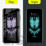 Note10 Luminous Glass Case For Samsung