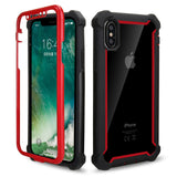 Fashion Shockproof Bumper Transparent TPU iPhone