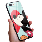 Cartoon Cute luxury Tempered Glass iPhone