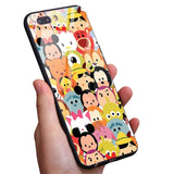 Cartoon Cute luxury Tempered Glass iPhone