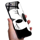 Cartoon Cute luxury Tempered Glass iPhone