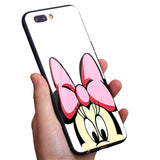 Cartoon Cute luxury Tempered Glass iPhone