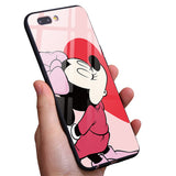 Cartoon Cute luxury Tempered Glass iPhone