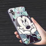 Cartoon Cute luxury Tempered Glass iPhone