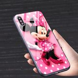 Cartoon Cute luxury Tempered Glass iPhone