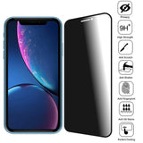 Privacy Tempered Glass Magnetic Case for iPhone