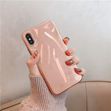 Crystal Plating mirror phone iphone