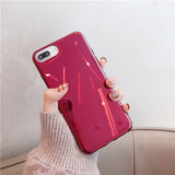 Crystal Plating mirror phone iphone