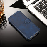 Luxury Leather Wallet Flip Cover For iPhone