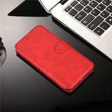 Luxury Leather Wallet Flip Cover For iPhone