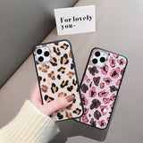 luxury Gold Foil Bling Leopard spot iPhone