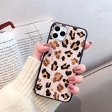 luxury Gold Foil Bling Leopard spot iPhone