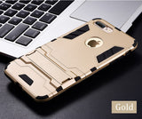 Luxury Stand Armor Phone Holder Case For iPhone