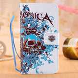 Leather Wallet Phone Case For iPhone