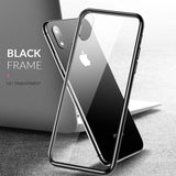 HD Transparent Glass Phone Case for iPhone