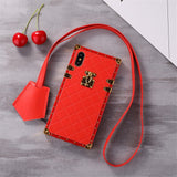Luxury PU Leather Phone Cases for iphone