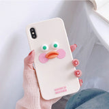 Cute Cartoon Duck Phone Case For iphone