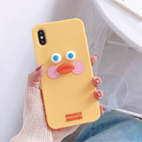 Cute Cartoon Duck Phone Case For iphone
