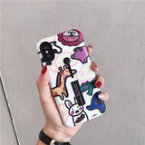 Cartoon dinosaur animals iphone