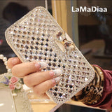 LaMaDiaa Luxury Bling Rhinestone Diamond for Samsung