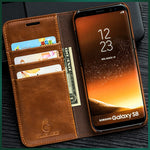 Musubo Luxury Stand Leather Case For Samsung