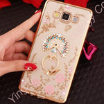 New Luxury Flower Soft TPU Silicone Samsung