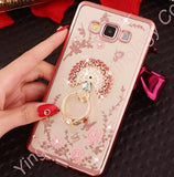 New Luxury Flower Soft TPU Silicone Samsung