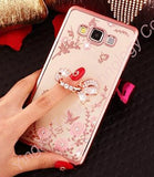 New Luxury Flower Soft TPU Silicone Samsung