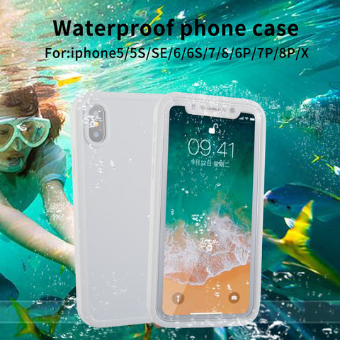 IP68 Real Waterproof Phone Case For iPhone