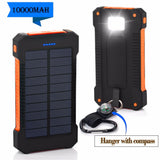 Top NEW Waterproof Solar Power Bank 10000mah