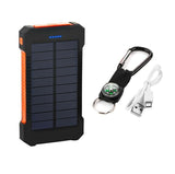 Top NEW Waterproof Solar Power Bank 10000mah